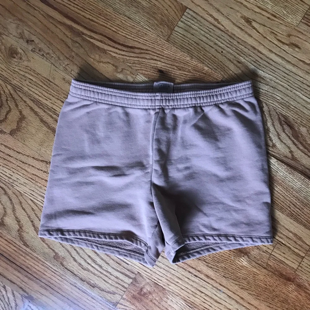 Skims Tan Casual Shorts